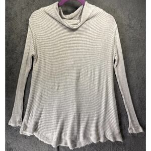 WE THE FREE FREE PEOPLE Lagenlook Turtle Neck Relaxed Long Sleeve Tunic SM